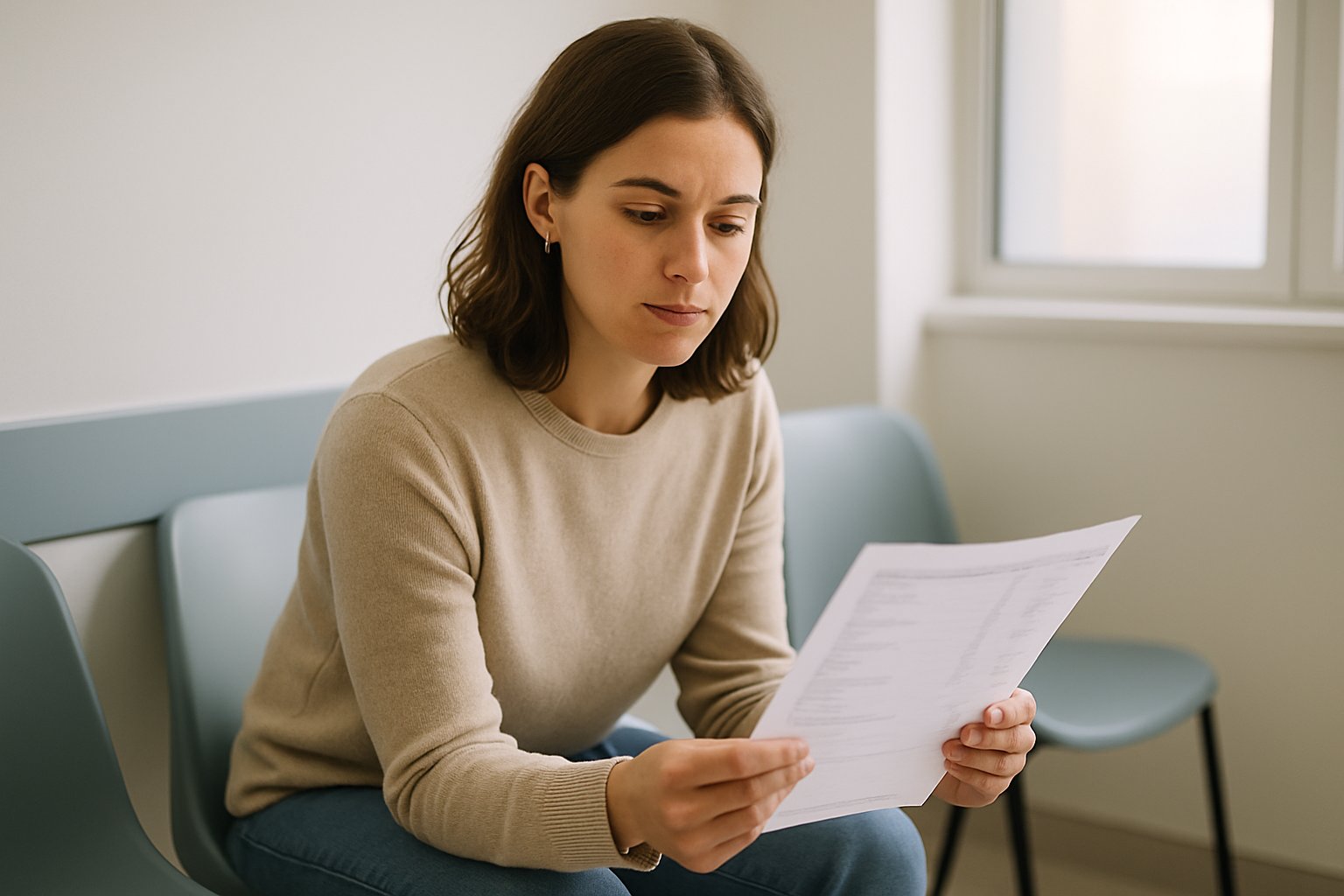 person reading normal gut test results — chronic gut issues with no clear diagnosis